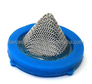 Vòng <span class=keywords><strong>hat</strong></span> Lọc tùy chỉnh thép không gỉ Lọc liền mạch dập cho máy phun Máy bơm nước máy móc - Product Image 6