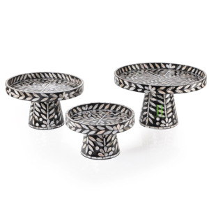 HOT SELLER High Quality And Best Selling Mother Of Pearl Cake Stand For Ramadan Holiday <b>Resin</b> <b>Epoxy</b> Mold From Vietnam - Product Image 3