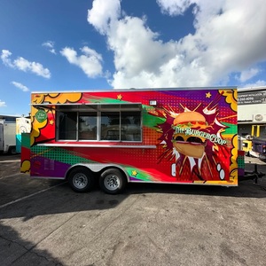 รถเข็นอาหารเคลื่อนที่แบบสั่งทำสำหรับงานแต่งงานและของว่างรถเข็นขายอาหารเคลื่อนที่ - Product Image 2