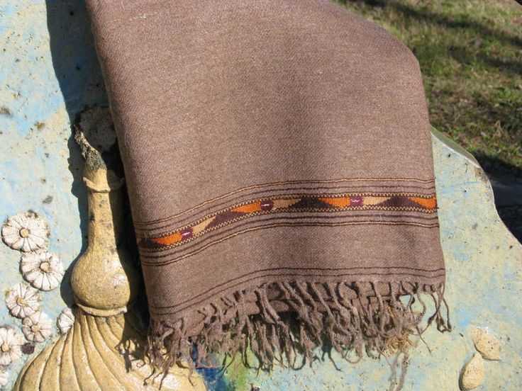 Grand Châle En Laine Pour Homme, Fait Main – Enveloppe Indienne Style Pashmina, Jaune
