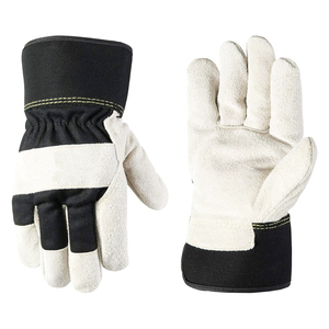 Gants de travail tactiques Gants de travail de mécanicien de conduite Gants de travail en cuir rembourrés utilitaires pour hommes Service OEM personnalisé - Product Image 1