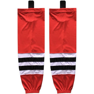 Chaussettes de hockey sur glace professionnelles personnalisées pour les jeunes et les adultes, logo de couleur personnalisée, vêtements d'équipe, service OEM disponible - Product Image 1