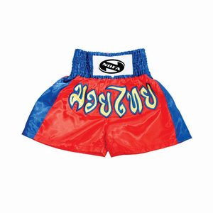 กางเกงขาสั้นมวยไทยสำหรับผู้ชายใส่สบายปรับแต่งได้โลโก้ MMA ออกแบบได้เอง - Product Image 1