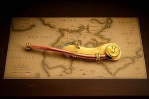 Silbato de latón pulido vintage para barco, silbato náutico de marinero, silbato de tubo para navegación, decoración para coleccionistas marítimos - Product Image 2