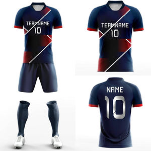 2025, ropa de fútbol con estampado de logotipo personalizado, pantalones cortos de Jersey de último diseño para hombres, uniforme de fútbol personalizado para adultos - Product Image 6