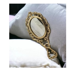 Nuevo espejo de mano de Metal moderno maquillaje tocador portátil de viaje espejo de mano espejo de maquillaje adecuado para maquillaje sala de estar Oficina - Product Image 1