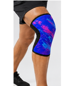 Genouillères de musculation en néoprène imprimées par sublimation - Imperméables, antidérapantes, respirantes, pour le basketball et la course à pied - Product Image 3