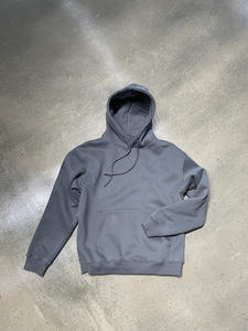 H5521 automne et hiver Offres Spéciales en gros personnalisé 330 Gsm coton mélanges polaire doublé sweats à capuche plaine surdimensionné sweats à capuche livraison DDP - Product Image 5