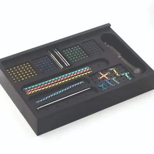 Juego de Implantes Maxilofaciales Personalizados de Alta Calidad, Diseño Superior, Caja de Acero, Certificación CE ISO13485, Instrumentos SurgiRight - Product Image 3