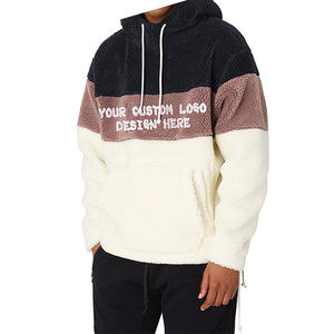 <b>Sherpa</b> Hoodie Thickened Heavyweight 100% Cotton Crafted From Soft Cotton, Providing Comfort and a Unique Style for Winter Wear - Product Image 2