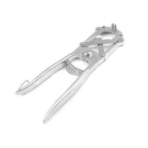 Grand applicateur d'anneaux en caoutchouc pour émasculateur, forceps de castration vétérinaire réutilisables, corps en aluminium pour vétérinaires professionnels - Product Image 4