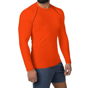 เสื้อรัดรูป MMA Rush GUARD แขนยาวพิมพ์ลายแบบระเหิด Jitsu grappling BJJ - Product Image 4