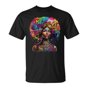 Maglietta per il Mese della Storia Nera delle donne afroamericane, abbigliamento promozionale per la festa di Juneteenth - Product Image 1