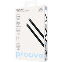 Câble de charge et de données USB-C vers USB-C Proove SilkLine 100W 5A E-Marker 1,5m