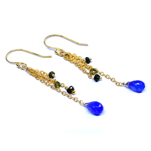 ต่างหูห่วงเงินสเตอร์ลิงประดับเพชรโมอิสชุบทองประดับมุกน้ำจืดสำหรับผู้หญิงมีเสน่ห์แบบคลาสสิก - Product Image 2