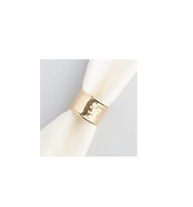 Anneaux de serviette finis de qualité supérieure en métal durable pour les tables d'événement traditionnelles au charme rustique et à la beauté artisanale - Product Image 2