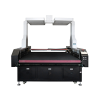 Cortadora láser de tela Easty de 2.56x2.25m, máquina de corte automática para la industria textil de prendas de vestir