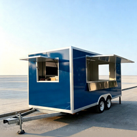 Conteneur mobile carré entièrement équipé et respirant pour café, design moderne, résistant au vent, idéal pour boutique, hôtel, restaurant, bar extérieur, vacances