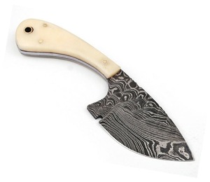 Handmade Custom Damascus Steel Fixed Blade <b>Knife</b> Wood-<b>Bone</b>-Horn <b>Handle</b> Hunting Outdoor Industrial Camping OEM Available - Product Image 1