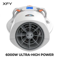 XFY Planche électrique haute puissance 6000W double usage, scooter aquatique, propulseur sous-marin, planche de surf 25 km/h pour location en station balnéaire
