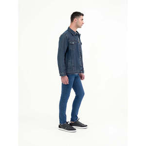 <b>Custom</b> logo KORONIS Casual <b>Denim</b> <b>Jacket</b> with Button Decoration - Product Image 3