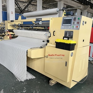 Huaen pleating Máy ZJ-316D 1600mm thông minh plissado mới 100 m/h tốc độ Polyester Vải tuyn - Product Image 2