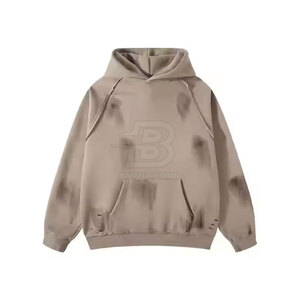 Sudaderas con Capucha para Hombre de la Mejor Calidad, Lavado Ácido, Hechas a Medida, Ropa de Invierno, Diseño Sólido, Cuello con Capucha, Transpirables, Algodón/Poliéster, Personalizadas - Product Image 1