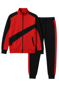 Ensemble de survêtement pour homme, haut de gamme, tendance, en coton, pour l'hiver, avec logo personnalisé, pour le jogging, vêtements de sport, pour l'extérieur - Product Image 2