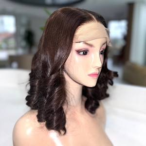 Perruques de couleur personnalisées rebondissantes de haute qualité faites de 100% vrais cheveux humains vietnamiens - Product Image 3