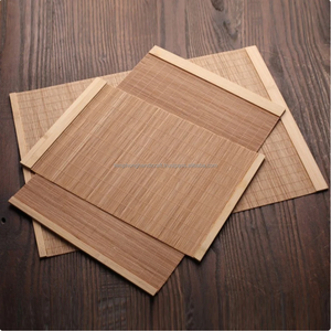 Napperons tissés en bambou naturel à usage domestique, vente en gros - Product Image 1