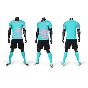 2024 adulte et enfant maillots de Football ensemble vêtements de sport d'équipe enfants Football professionnel personnalisé équipe Football uniforme - Product Image 2