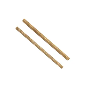 [BELLESOME] Eco friendly Wooden fabric Straw (10 * 210mm) High Quality and Hot Selling Hot Product in Korea Selling