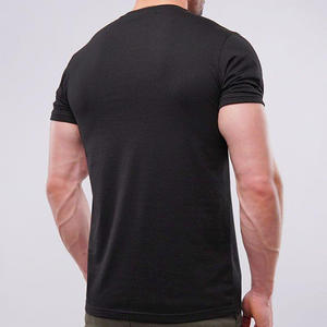 Camiseta Henley de Manga Corta para Hombre al por Mayor, con 2 o 3 Botones, Logotipo Personalizado, Camiseta Henley de Algodón para Hombre - Product Image 4