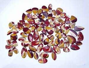 Piedras preciosas Cabujón natural Fabricación de joyas Piedra preciosa mookaita natural en gemas a granel a precios de fábrica del exportador indio - Product Image 2