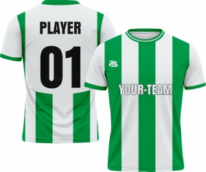 Maillot de football en coton 2025 polyester imprimé par sublimation 100%, maillot de football de sport à impression numérique, vêtements de football - Product Image 5