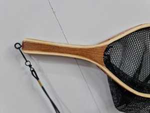 Haute qualité personnaliser pêche à la mouche filet à truite attrape-truite filet pêche haut de gamme bois avec filet profond et personnaliser Logo - Product Image 6