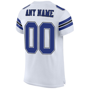 Logo personnalisé rétro maillot de football de haute qualité à manches longues dégradé cou conception respirant grande taille Option usine en gros - Product Image 4
