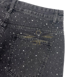 Venta en línea Último diseño Pantalones cortos de diamantes de imitación Venta al por mayor Pantalones cortos de diamantes de imitación de estilo único Pantalones cortos de diamantes de imitación ligeros - Product Image 4