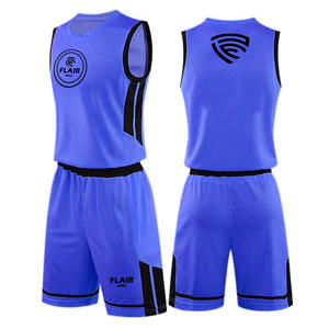 Ensemble de maillots de basket-ball de haute qualité pour hommes impression numérique personnalisable chemise de sport respirante hauts shorts grande taille - Product Image 3