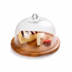Eco-Friendly for Acrylic Clear Stylish Modern Dome Food <b>Cover</b> Elegant Solution for Protecting Showcasing Culinary Creations - Product Image 5
