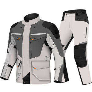 Combinaison de moto en textile unisexe avec caractéristiques réfléchissantes et doublure imperméable - Product Image 1