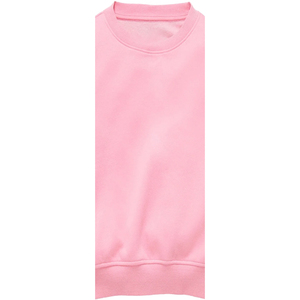 Sudadera Ecológica para Mujer, Invierno, Color Sólido, Bordada, Transpirable, Cuello Redondo, 340g, Rosa, Resistente al Viento, Poliéster/Algodón en la Parte Delantera - Product Image 3