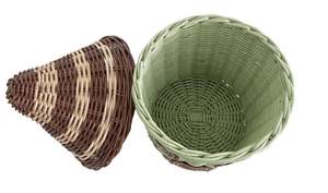 Sisu artesanía nuevo diseño lindo mimbre cesta de almacenamiento mimbre Natural cesta de dulces decoración del hogar arte hecho a mano Almacenamiento de Chocolate - Product Image 3