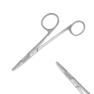 Tijeras/Portaagujas Quirúrgicas de Acero Inoxidable de Alta Calidad, Manuales, de 158 mm, para Zurdos, con Certificación CE - Product Image 1