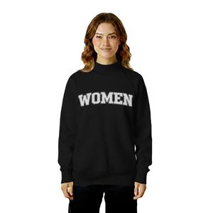 เสื้อสเวตเชิ้ตคอเต่า แขนยาว สไตล์ลำลอง สำหรับผู้หญิง ผ้าถักระบายอากาศดี คอลเลคชั่นสตรีทแวร์ พร้อมรับผลิตแบบ OEM - Product Image 1