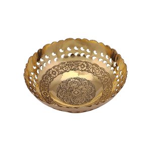 Custom Designed Gold Finished <b>Metal</b> <b>Mixing</b> <b>Bowls</b> Disposable for Restaurants and Hotels for Parties Made in India - Product Image 6