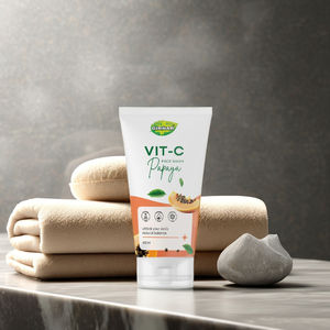 Gel de papaya natural orgánico de alta calidad, lavado de cara limpiado con Vit-C SLS y Parabeno, para todo tipo de piel - Product Image 1