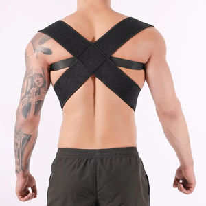 Ceinture correctrice de posture en néoprène légère réglable Protection professionnelle Conception respirante Fermeture à boucle à crochet pour le soutien - Product Image 2