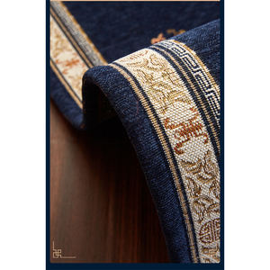 Ensemble de tapis de cuisine personnalisés en tissage Dornier, motif floral personnalisé, tapis de sol absorbants et lavables en polyester - Product Image 4