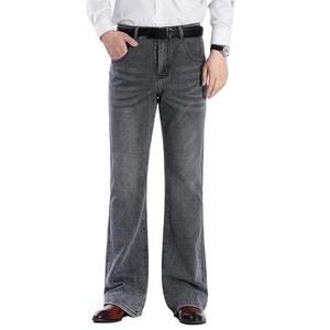 กางเกงยีนส์เดนิมทรงสลิมฟิตแบบฟอกสีสไตล์ไบค์เกอร์ ขาดและซ่อมแซมแบบมีสไตล์สำหรับผู้ชาย สีดำแบบซ้อนทับ ดีไซน์เท่ห์ - Product Image 1